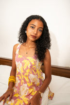 SIVAGAMI ZEST SQUARE NECK FLORAL TOP
