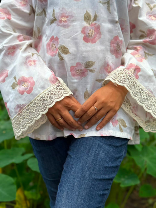 Blush Bloom Everyday Kurta